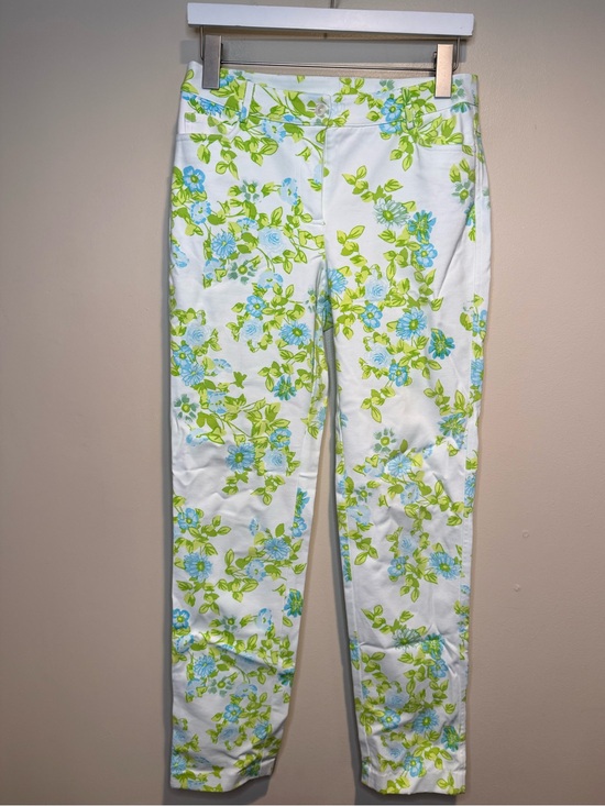 J. McLaughlin Pants - J. McLaughlin Dixie Floral print slim pants size 4 ?